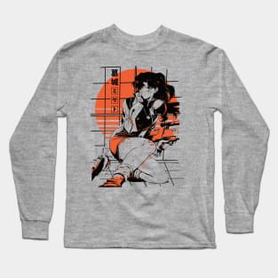 Misato Katsuragi Evangelion Unit-01 Long Sleeve T-Shirt